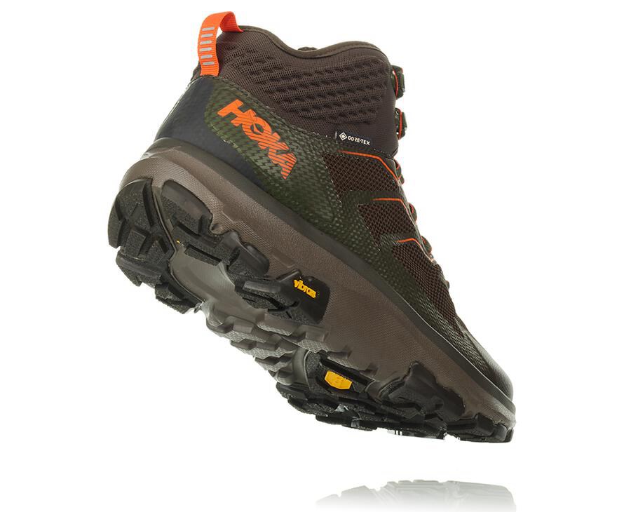 Hoka Australia One One Toa GORE-TEX - Mens Hiking Boots Brown - RMJWB-9471